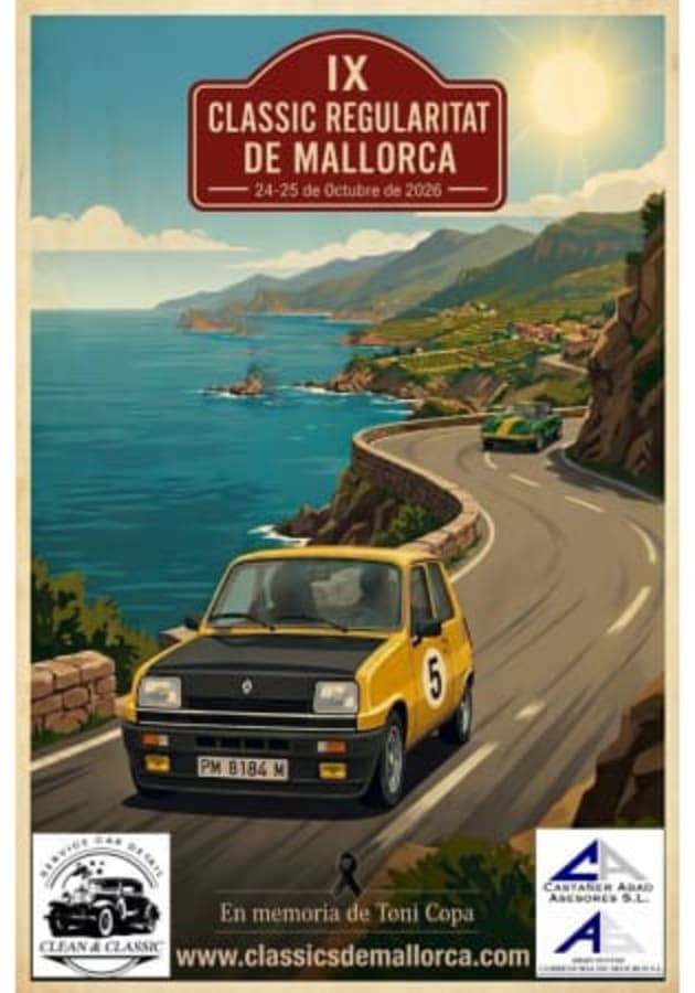 Cartel de IX Clàssic Regularitat de Mallorca 2026
